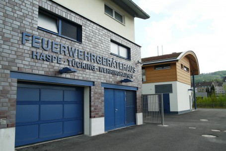 Feuerwehrgerätehaus mit Rettungswache Haspe-Tücking-Wehringhausen