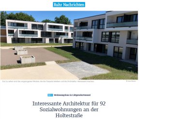 Mehrfamilienhaus Holtestraße Dortmund 07/2019